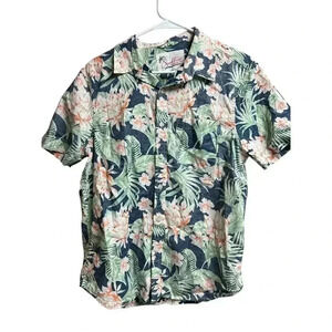 Chubbies Men's Button Down Resort Wear Pattern Shirt Small